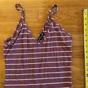 Express Striped Midi Dress